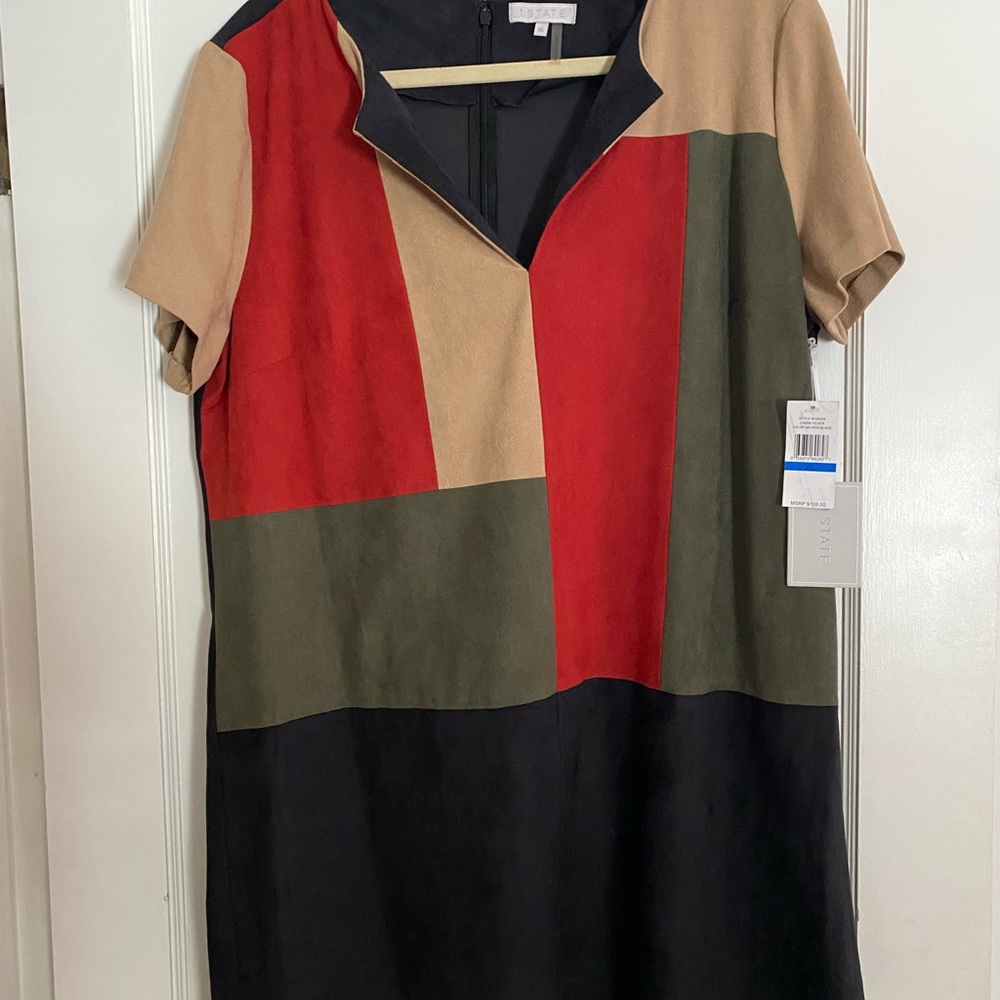 Suede Dress - Picture 2 of 5